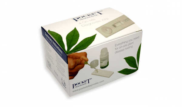 box of 4 in-field plant disease tests